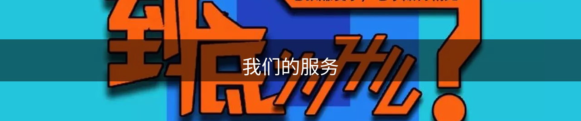 我们的服务